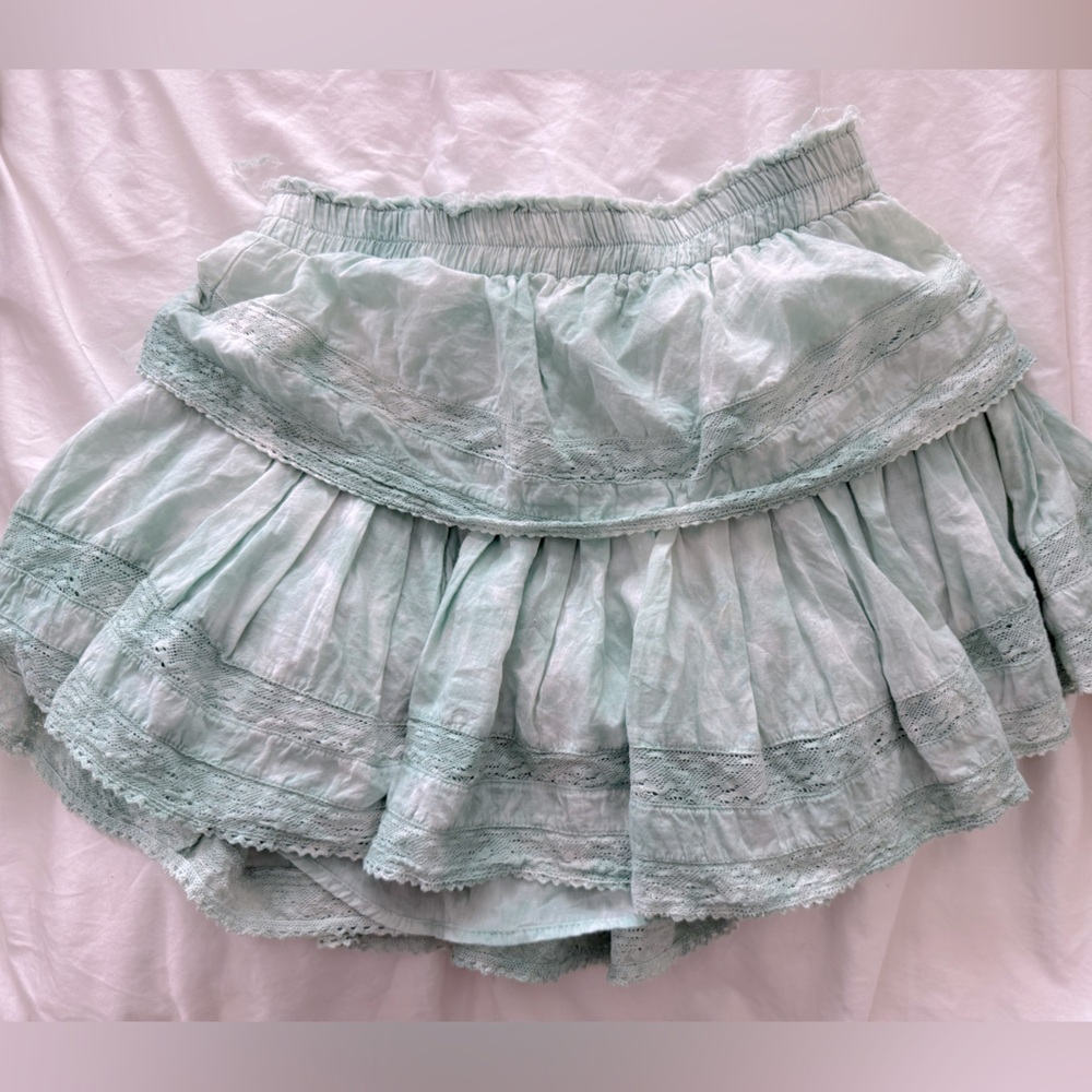 LoveShackFancy Ruffle Mini Heritage Skirt